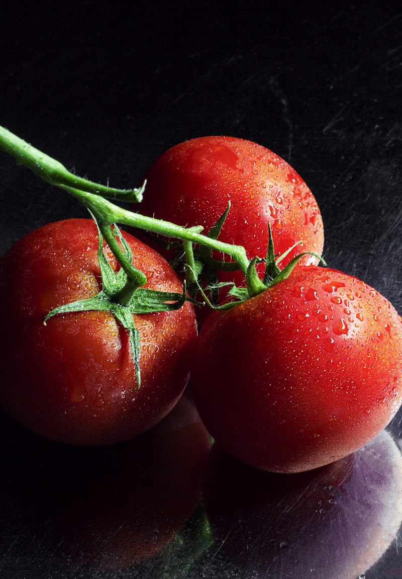 Tomato and salad vegetables
